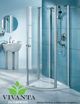  Shower Partition Legs